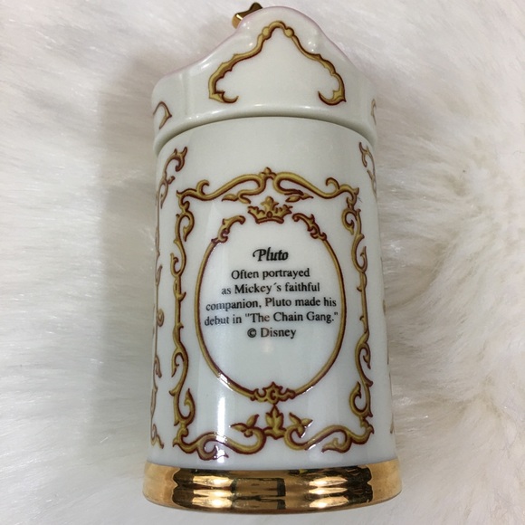 LENOX Vintage Disney Spice Jar Collection 1995 Pluto Porcelain Spice Jar Nutmeg - Picture 3 of 8